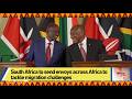 South Africa to send envoys across Africa to tackle migration challenges