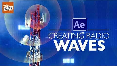 Creating radio waves | After Effects Tutorial | Fast & Easy! #aftereffectstutorial