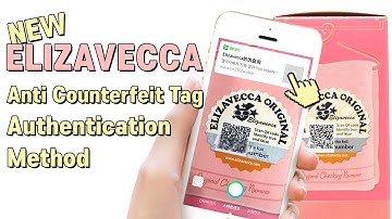 [ You must watch it! ] Elizavecca NEW Anti Counterfeit Tag Authentication Method