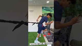 Working on my Speed at home #hardwork #speed #determination #agility #football #soccer #foryou #fypシ