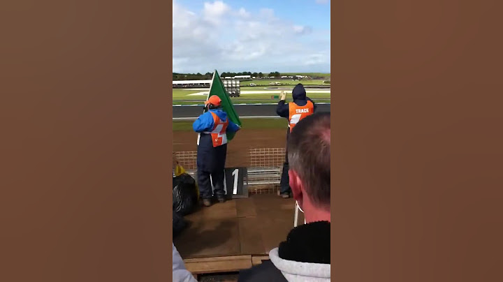Warm up lap start of Australian MotoGP