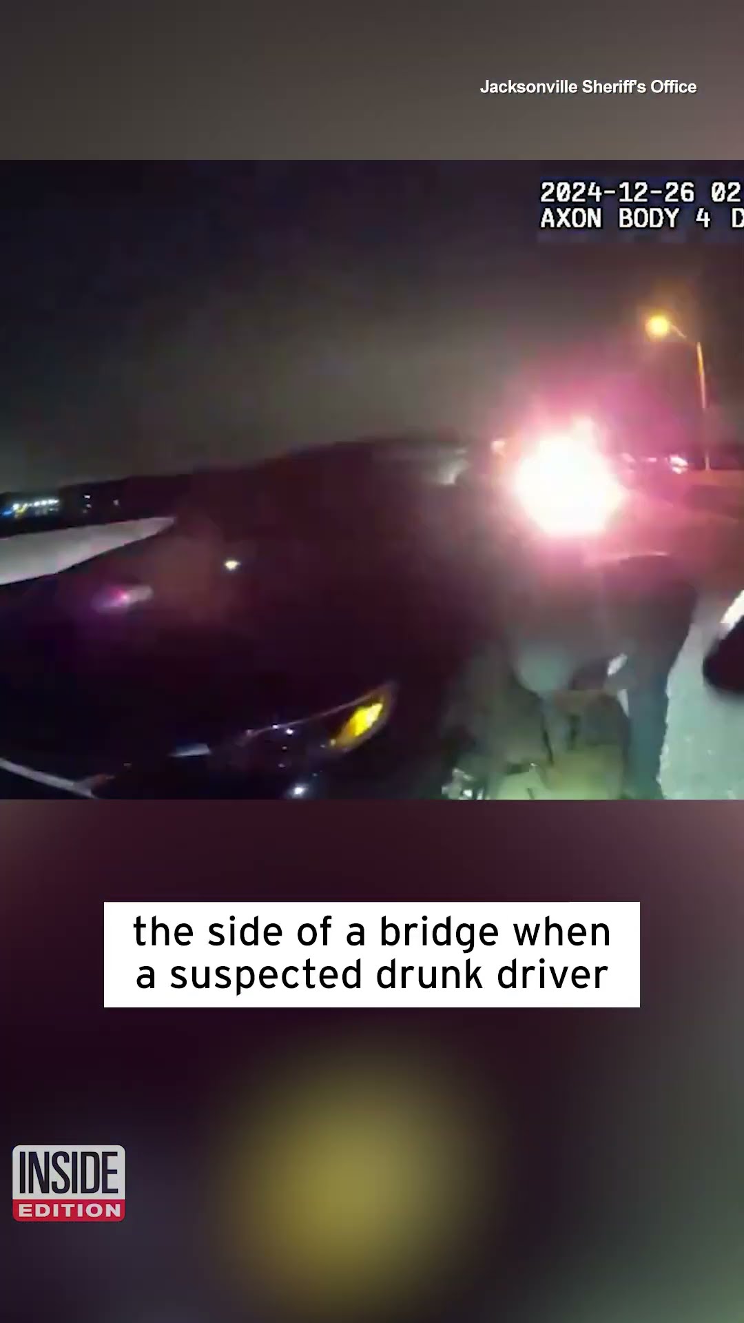 Alleged Drunk Driver Slams Into Deputy's Vehicle #shorts