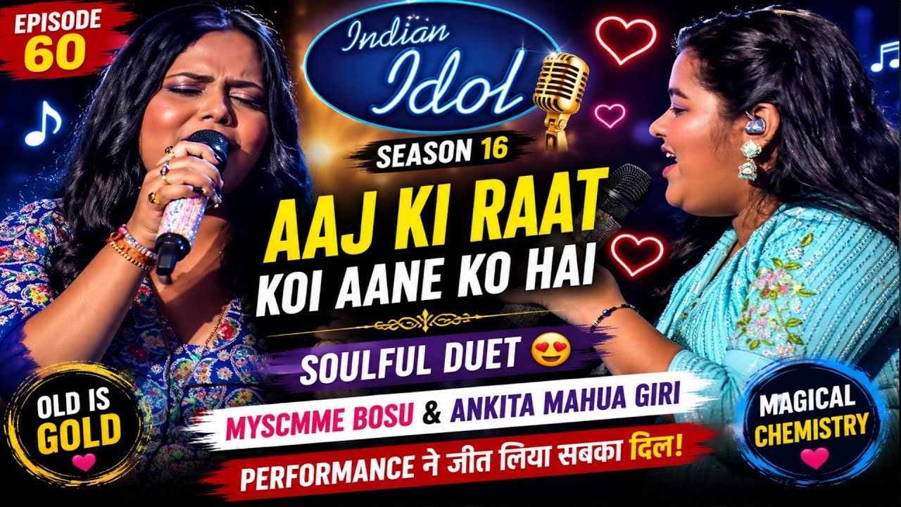 😱 “Aaj Ki Raat…” पर Ankita & Myscmme ने जीत लिया दिल ❤️ | Indian Idol S16 Guitar Cover