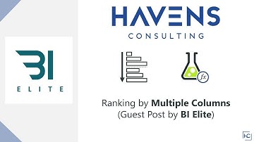 Ranking by Multiple Columns (Guest Post by BI Elite)