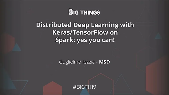 Distributed Deep Learning with Keras/TensorFlow on...