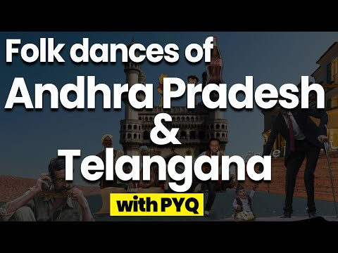 Folk Dances Of India (Mnemonics Series) I Andhra Pradesh & Telangana I SSC Static GK I Simplicrack