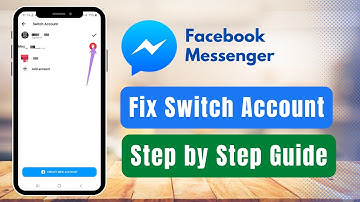 How to Fix Facebook Messenger Switch Account Problem !