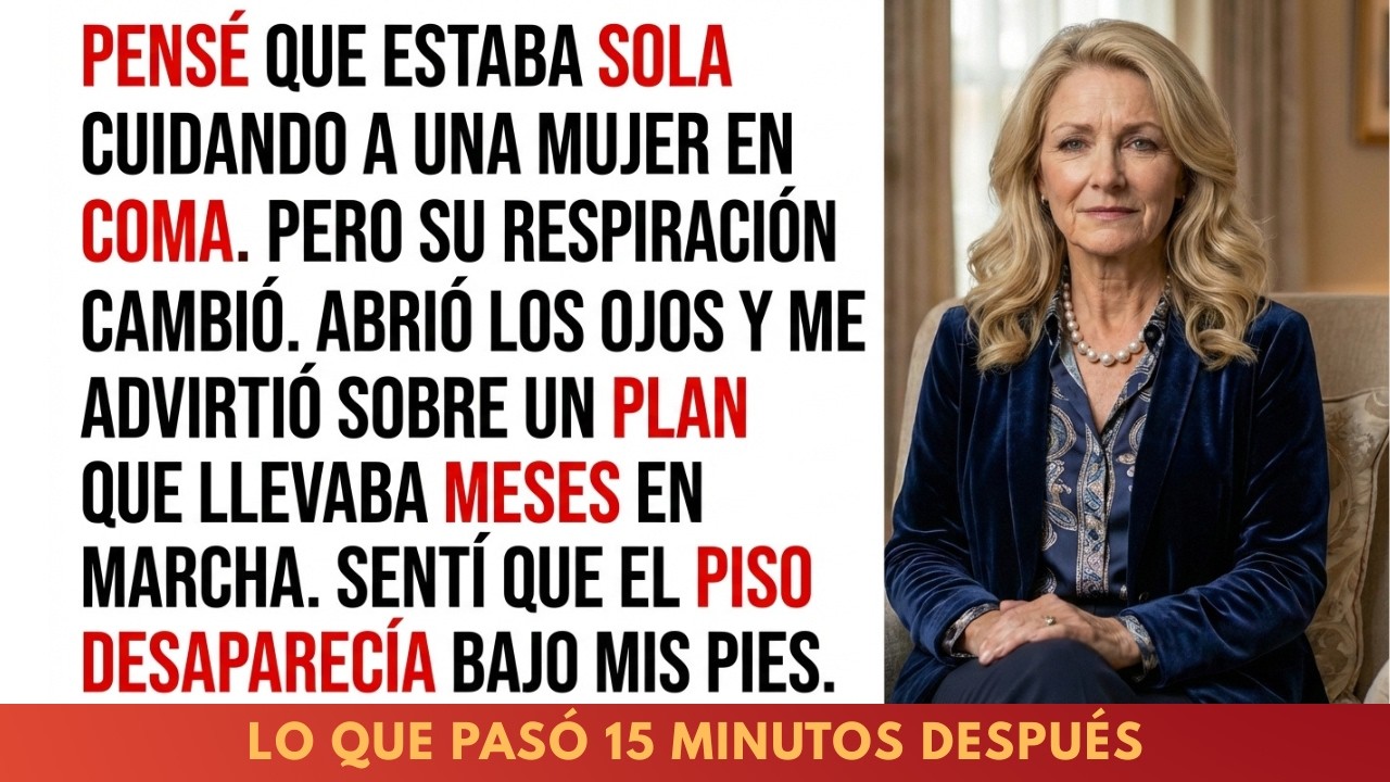Me dejaron cuidando a su madre en coma… pero cuando se fueron, ella abrió los ojos y me reveló la ..