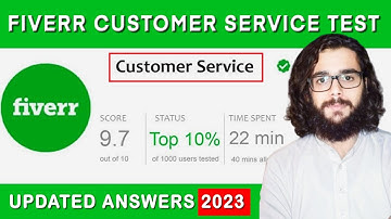 Fiverr Customer Service Test Answers 2024 | Fiverr Skill Test Answers 2024