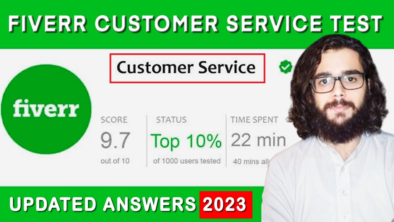 Fiverr Customer Service Test Answers 2024 | Fiverr Skill Test Answers
