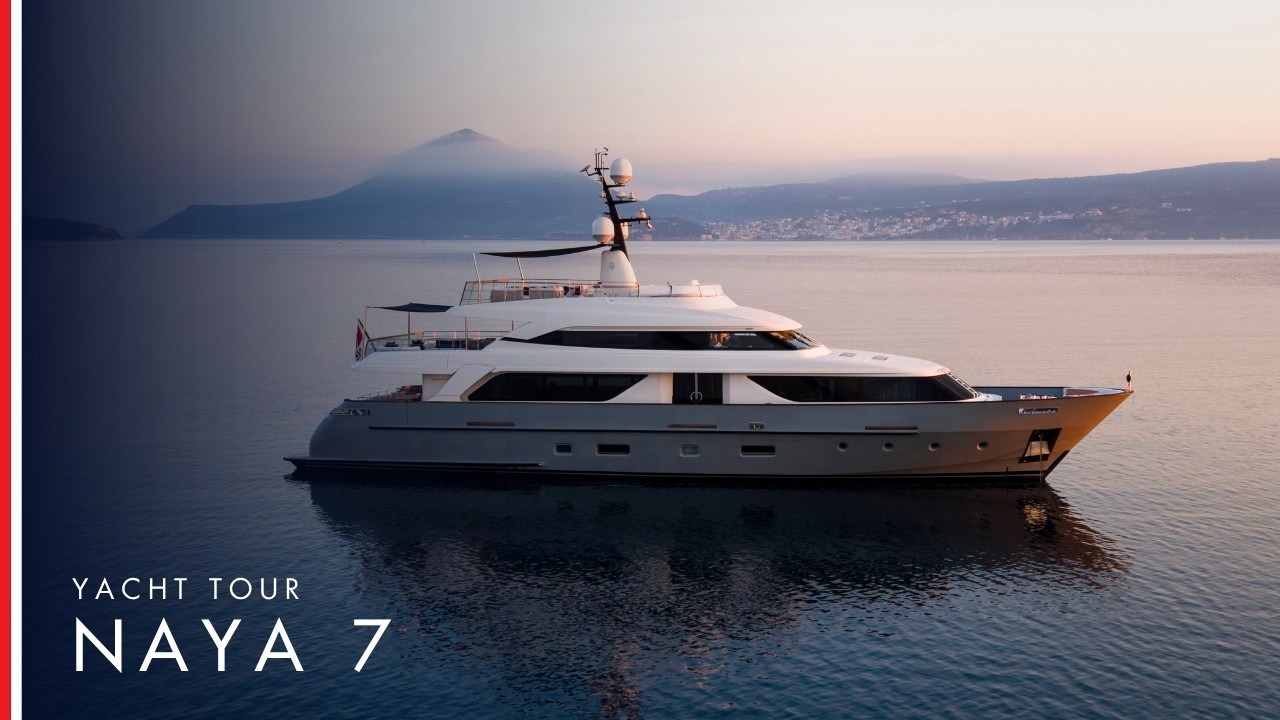 ⁣NAYA 7 | 34m / 111' | Sanlorenzo - Yacht for Sale