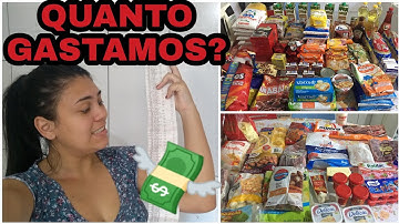 COMPRAS DO MÊS NO ATACADÃO | PREÇOS ABSURDOS 😱 | QUANTO GASTAMOS EM 1 MÊS?