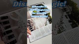 Magazine paper flip ASMR - WDW Magazine