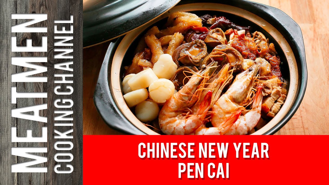 Chinese New Year Pen Cai - 财神鲍鱼锅