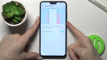How to Link or Unlink The Google Assistant From / To Power Button on Honor 9X Lite