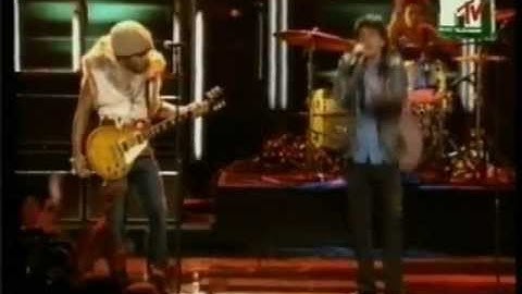 Mick Jagger And Lenny Kravitz.(Quality HD. Exclusive Live Video!!!)...God Gave Me Everything !!!