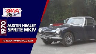 LOT 14 - Austin Healey Sprite MKIV 1970 | SWVA 28th July 2023 Classic Car Auction