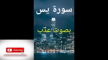 سورة يس ياسين راحة لا توصف القارئ : حذيفة الكعيد
