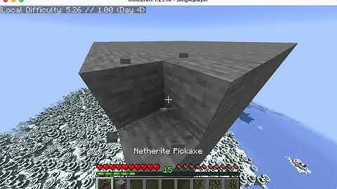 Day 141 of mining 1 layer of a chunk until I reach 1k subs