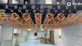 Kinetic Firework Ball | Kinetic Solutions UAE | Kinetic Ceiling