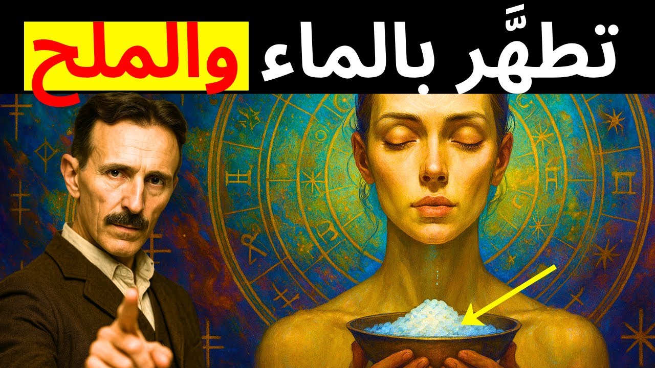 السرّ المحظور لغسل الوجه بالماء والملح | القوة الخفية التي تغيّر طاقتك — تيسلا