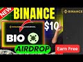 🚀 How to Get FREE BIO Coin Airdrop on Binance and Earn Dollars! | Step-by-Step Guide 💸