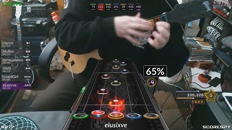 CLONE HERO: SCREAM AIM FIRE BY BULLET FOR MY VALENTINE 135% SPEED FC!!!! (W/HANDCAM)