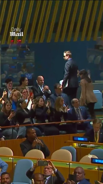 UN delegates walk out on Netanyahu