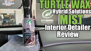 Turtle Wax Hybrid Solutions MIST Interior detailer Review | Fine mist Spray Nozzle Technology