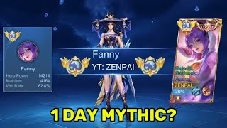 1 DAY MYTHIC IN JUST A 5HRS? CRAZY GAMEPLAY (MLBB)