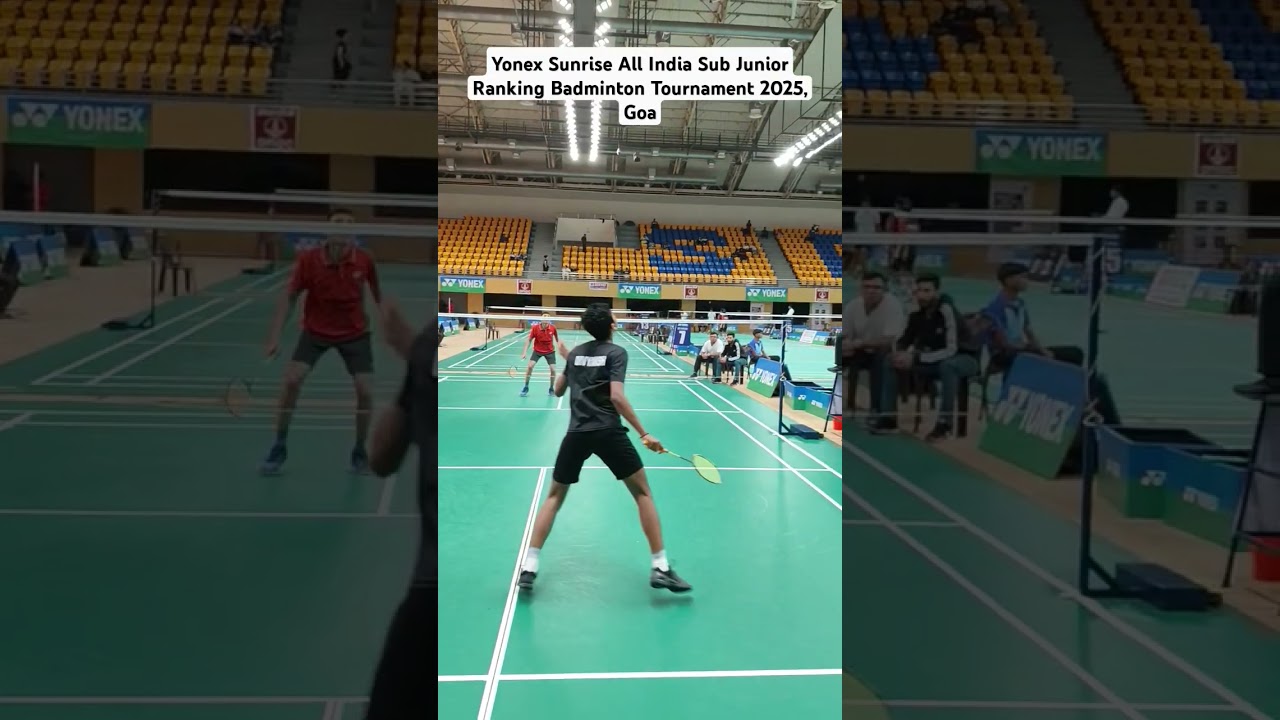 Yonex Sunrise All India Sub Junior Ranking Badminton Tournament 2025, Goa