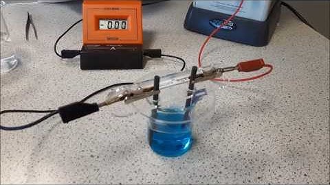 AQA Electrolysis required practical