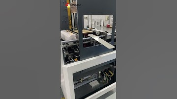 RONGDA Rigid Box Wrapping Machine Big Size Rigid Box Making