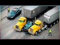 トラック運転手が警察の追跡に終止符を打つ