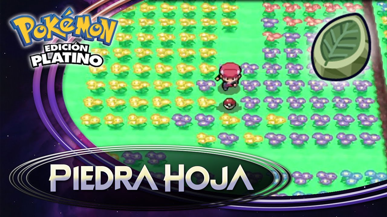 Cómo CONSEGUIR la PIEDRA HOJA en POKÉMON PLATINO 💥 GUÍA POKÉMON PLATINO YouTube Cómo CONSEGUIR la PIEDRA HOJA en POKÉMON PLATINO 💥 GUÍA POKÉMON PLATINO YouTube