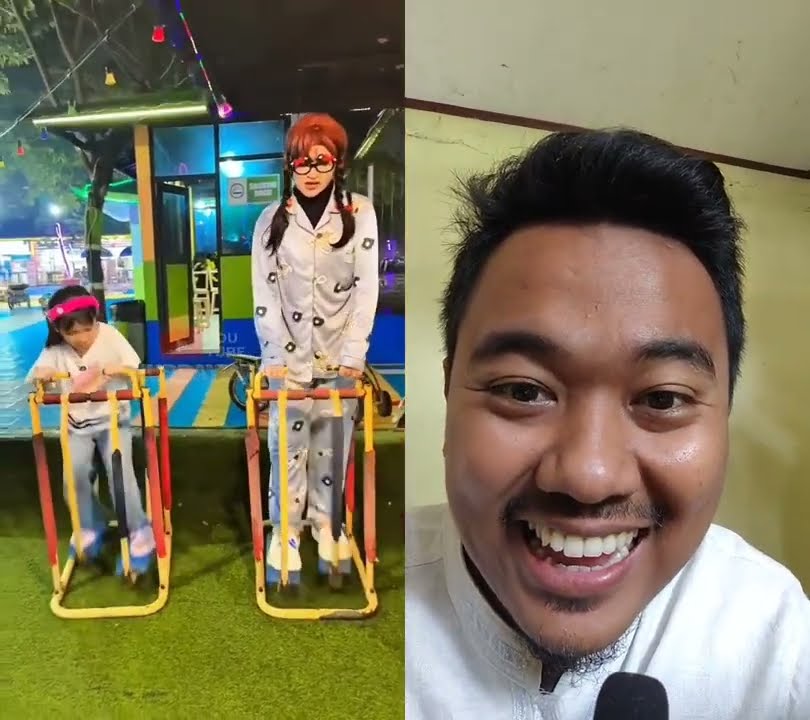Suaranya juga keren 🥳 #lucu #imut #duet