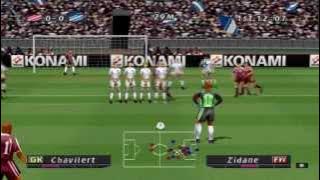 Pro Evolution Soccer (2001) Gameplay - PSX,PSONE,PlayStation 1