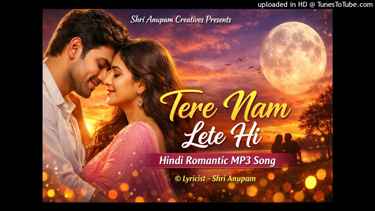 Tera Nam Lete Hi. Hindi Romantic MP3 Song. ©️ Lyricist - Shri Anupam