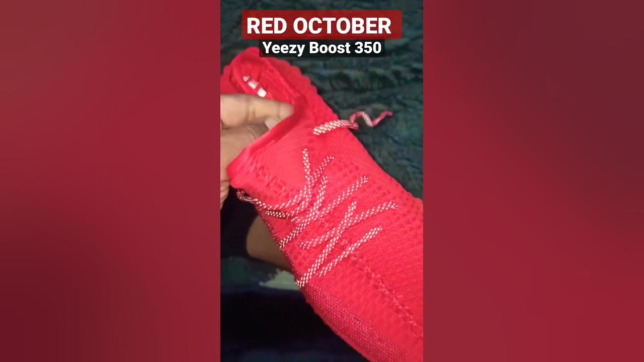 The Next “Red October” Yeezy Is Almost Here