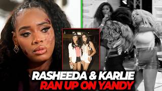 Rasheeda and Karlie Redd BRUTAL ATTACK on Yandy During The SHOW!