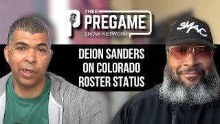 Deion Sanders on Colorado roster status