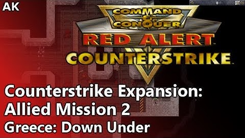 Command & Conquer: Red Alert - Counterstrike, Allied Mission 2: Greece, Down Under