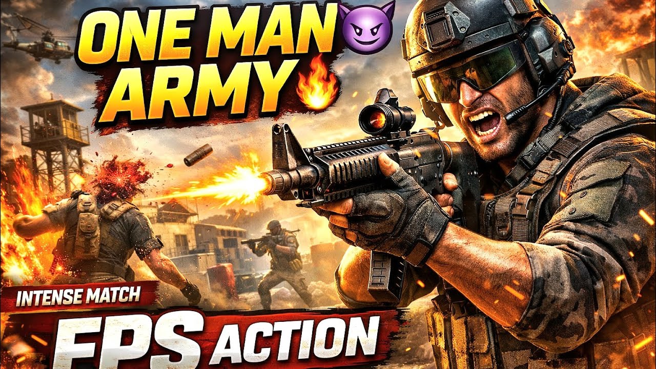 Commando Strike Gameplay 🔥 One Man Army | Oko Gaming India 