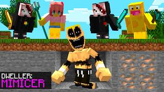 CAZADORES vs DanoMC Modo DWELLER en Minecraft! screenshot 2