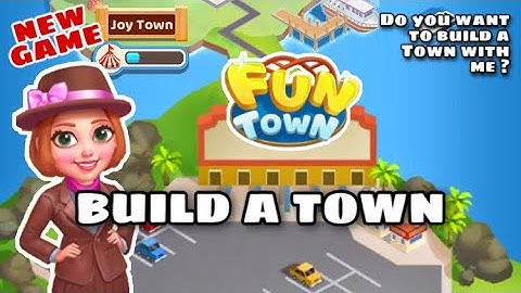 [New Puzzle Game] Build a Town with me | Fun Town : Match 3 Games - Theme Park Game