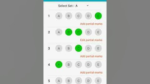 OMR Evaluator