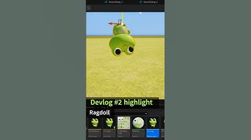 Devlog#2 Highlight: Ragdoll #gamedevblog #gamedev #gamedev #game #ragdoll #cozy #meme #funny #frog