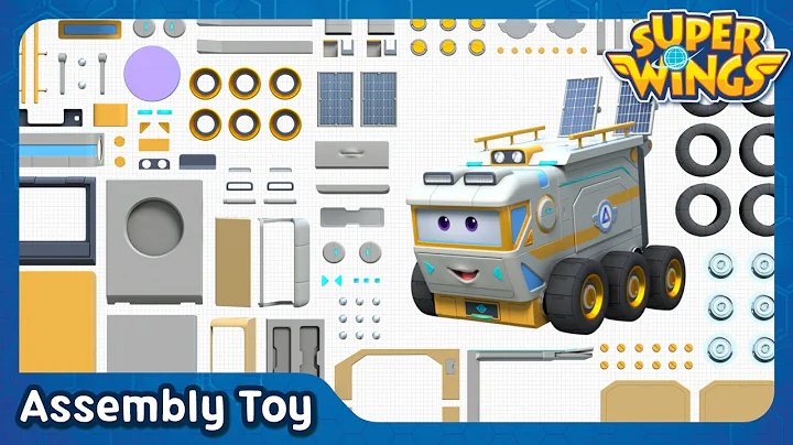 SuperWings Rover Assemble toy | 3D Assembly Toy | Super wings toys