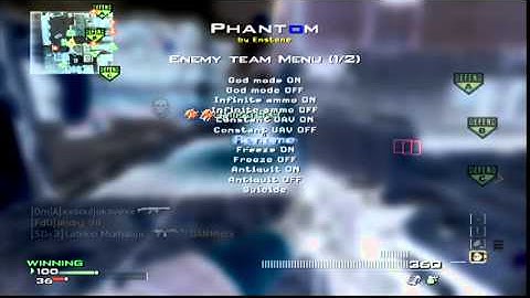MW3 Mod menu Phantom + XP LOBBY