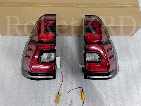 Задние фонари toyota land cruiser prado 120 NEW Стиль